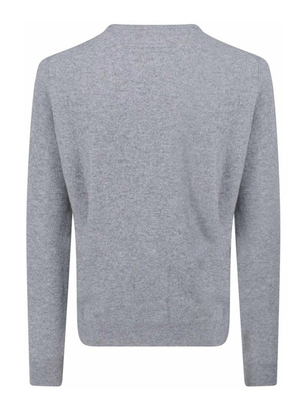 Z ZEGNA: Escotes barcos online - Suéter Con Escote Barco - Gris