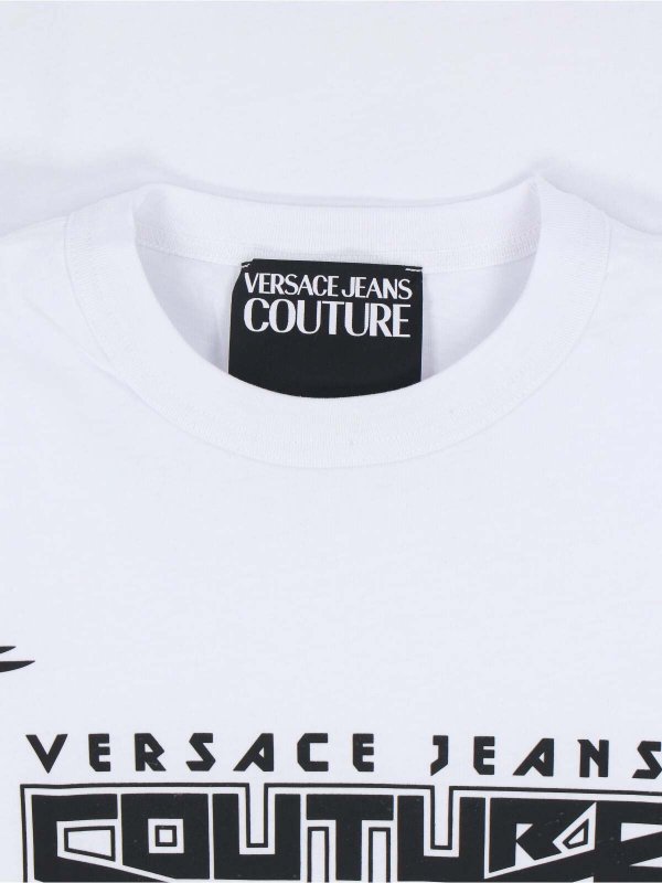 The Best Shops Versace Jeans Couture: t-shirt - Maglietta Stampa