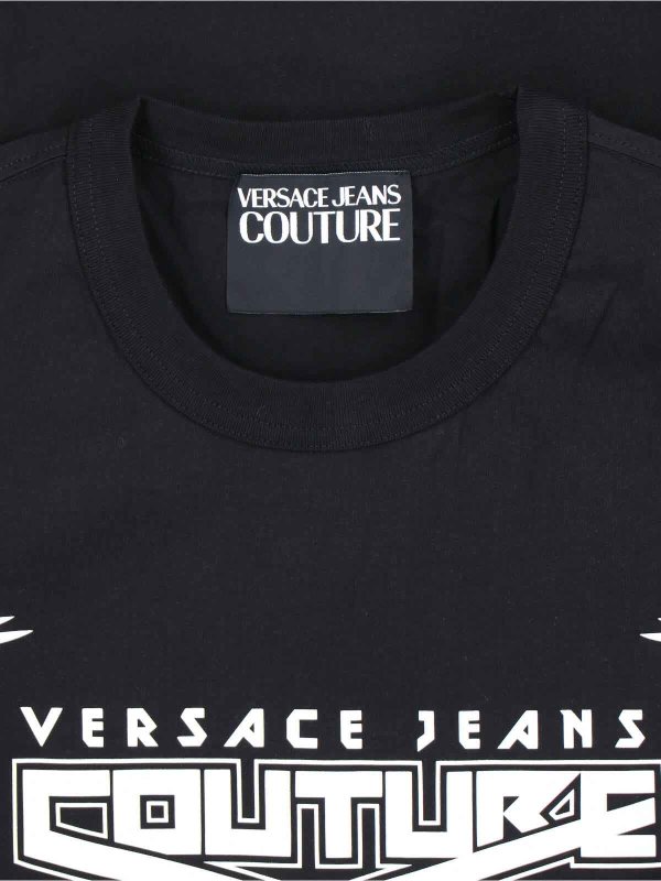 The Best Shops Versace Jeans Couture: t-shirts - T-Shirt Stampa