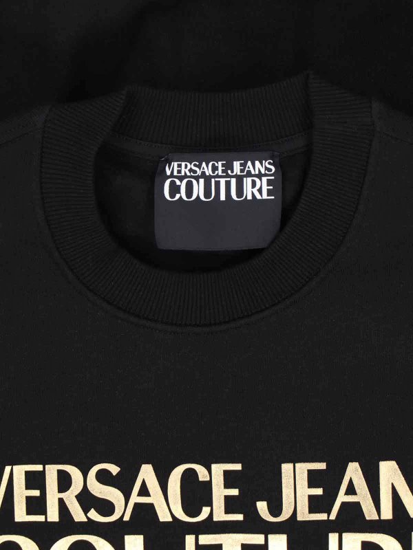 The Best Shops Versace Jeans Couture: スウェット＆セーター - スウェットシャツ/セーター - 黒