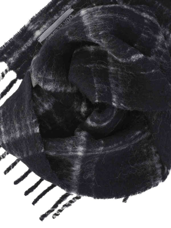 OUR LEGACY: scarves online - Checked Scarf