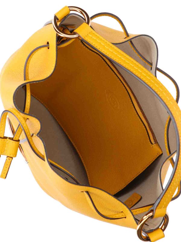 Bolsa Bandolera - Amarillo shop online: TOD