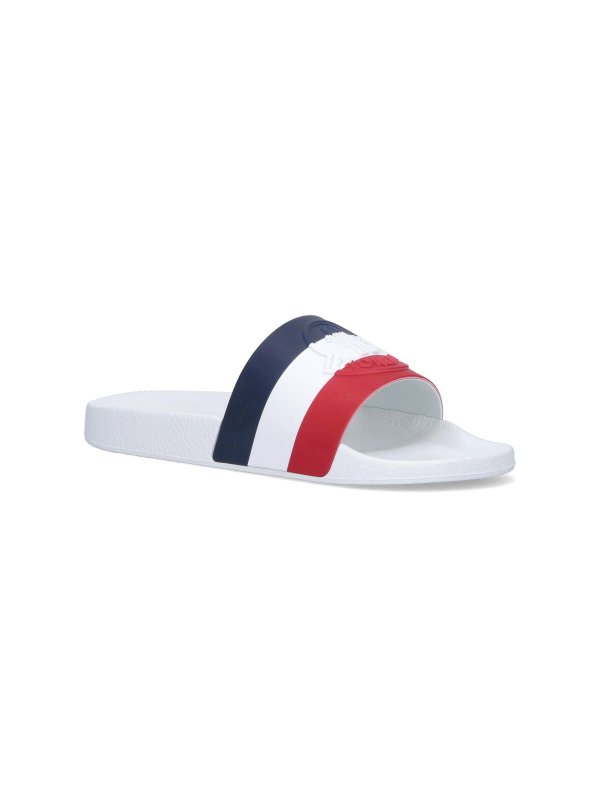 MONCLER: Zehentrenner online - Zehentrenner - Weiß