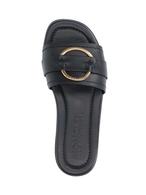 MONCLER buy online サンダル - 黒