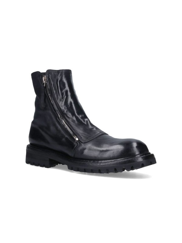 PREMIATA: ankle boots online - Leather Ankle Boots