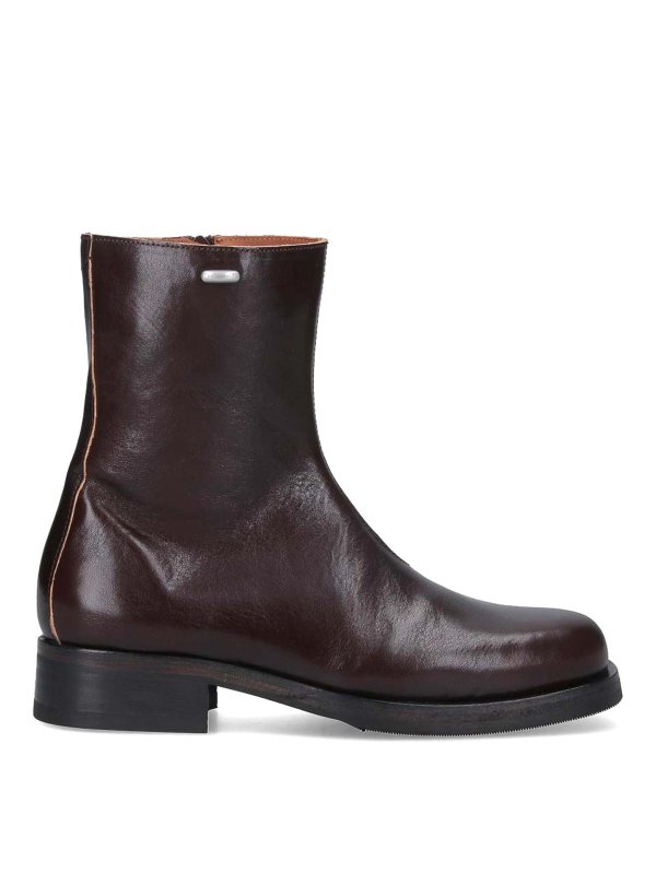 OUR LEGACY: Stiefeletten - Stiefeletten - Braun