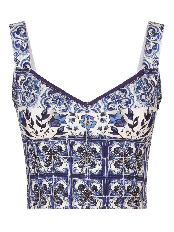 DOLCE & GABBANA: Tops & Tank tops - Bustier