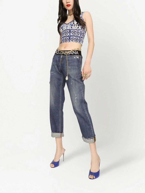 DOLCE & GABBANA: Tops & Tank tops online - Bustier