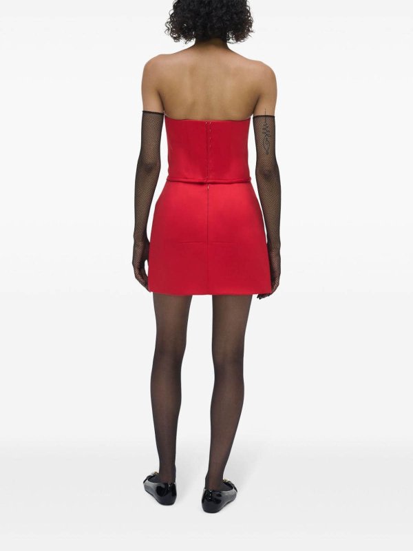Satin skirt shop online: MARC JACOBS