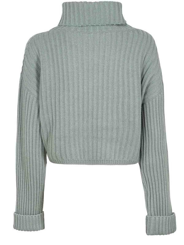 BRUNELLO CUCINELLI: Pull col rond online - Pull Col Rond - Vert