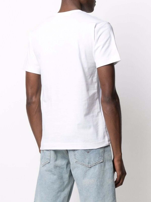 T-Shirt - Blanc shop online: Comme des Garçons Play