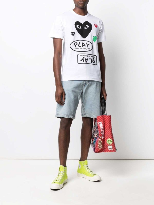 Comme des Garçons Play buy online T-Shirt - Blanc