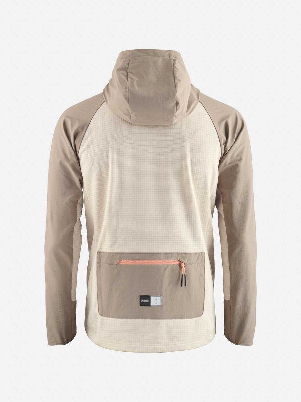 PEDALED: giacche casual online - Maglia con cappuccio in lana merino beige
