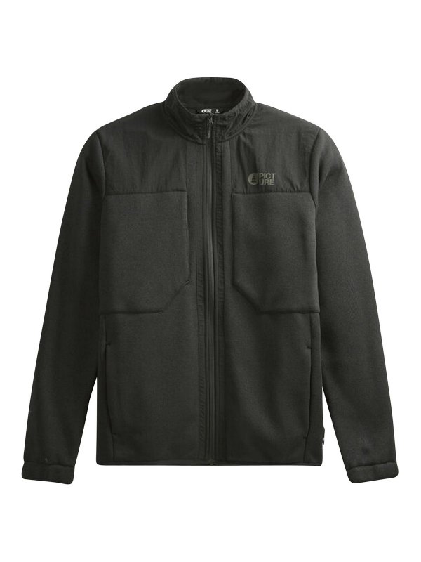 PICTURE: crew necks - Black Dauwy Fleece