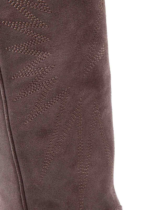 Camperos Boot In Brown Suede shop online: GOLDEN GOOSE