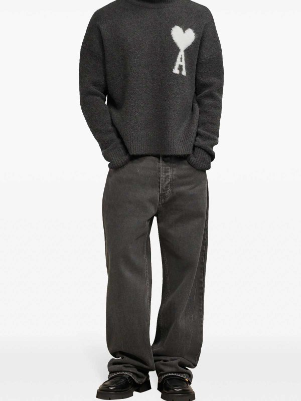 The Best Shops AMI PARIS: Sudaderas y suéteres - Sudadera - Gris Oscuro