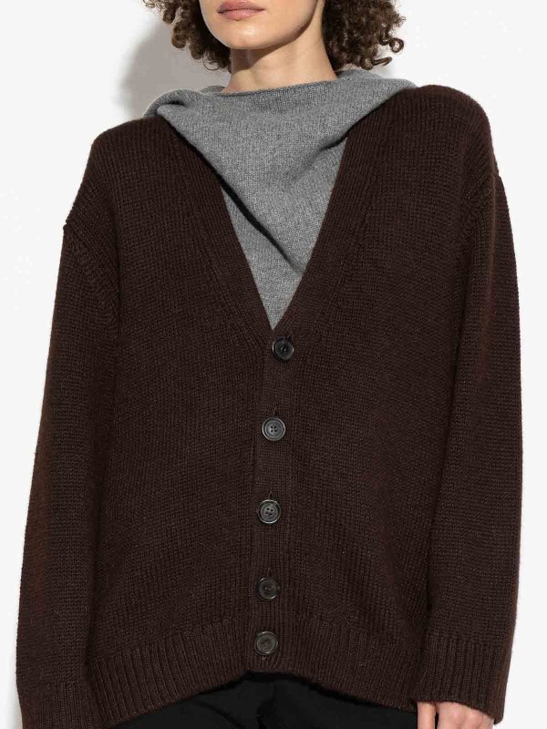 The Best Shops DSQUARED2: Cardigans - Cardigan - Braun