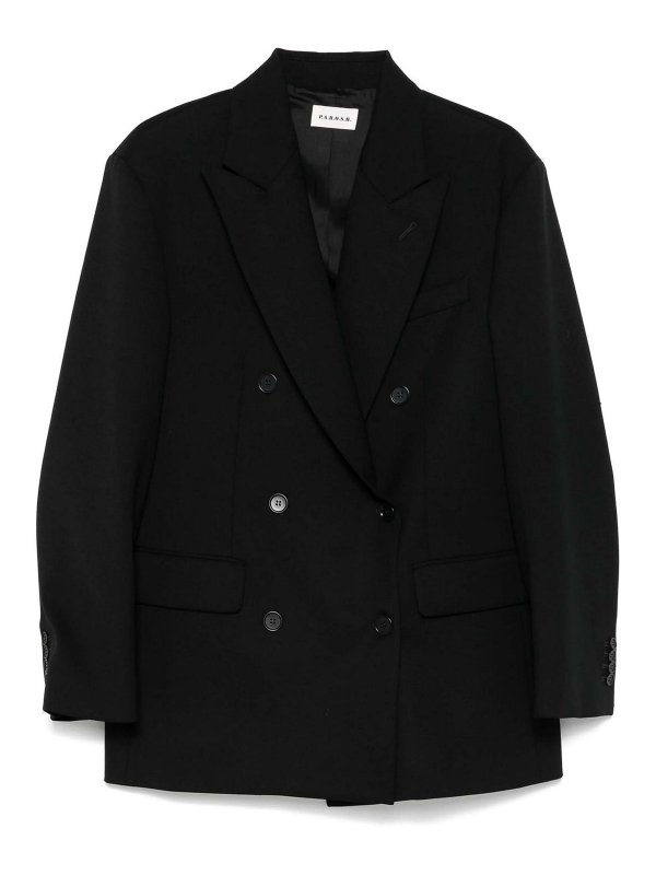 P.A.R.O.S.H.: ブレザー - ブレザー - 黒