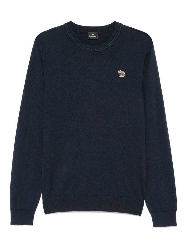 PAUL SMITH: crew necks - Zebra-Logo Sweater