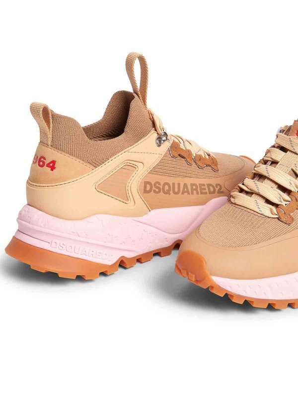 Lace-Up Low-Top Sneakers shop online: DSQUARED2