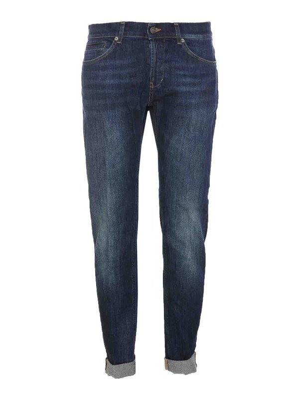 DONDUP: Bootcut - Bootcut Jeans - Blau