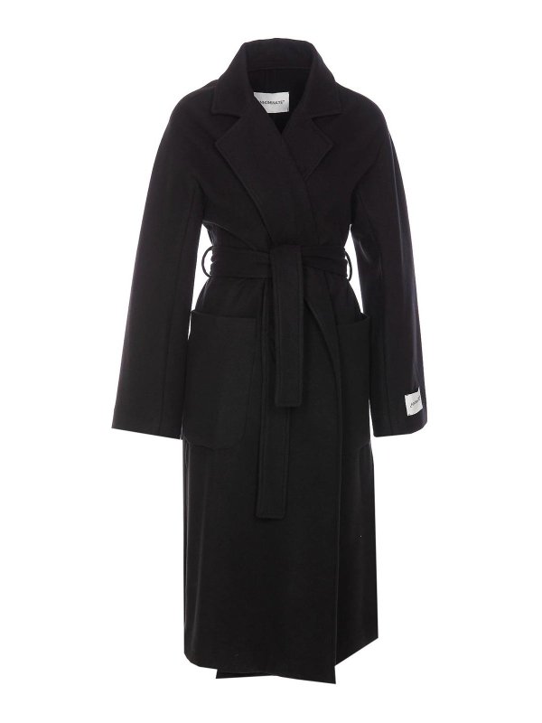 HINNOMINATE: ショートコート - ショートコート - 黒