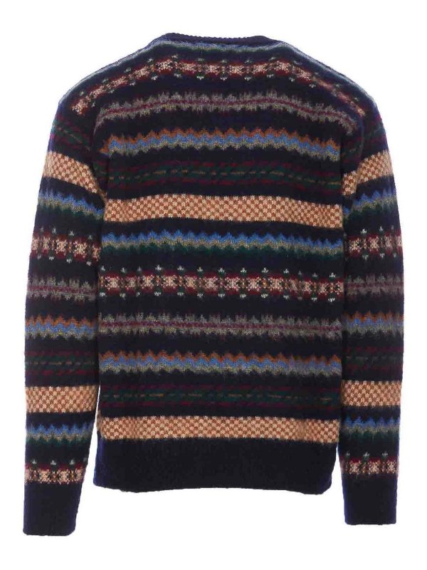 HOWLIN: クルーネック online - クルーネック - ブルー