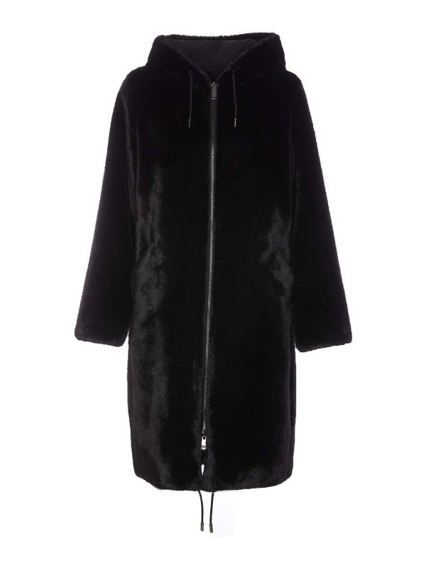 Parka - Negro shop online: LOU ANDREA