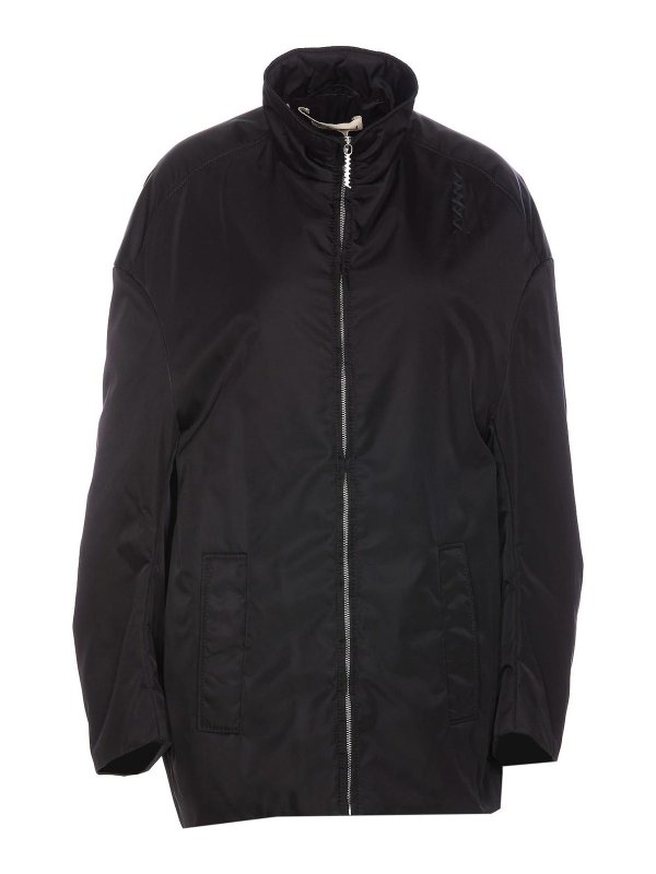 Marni: parkas - Twill Parka