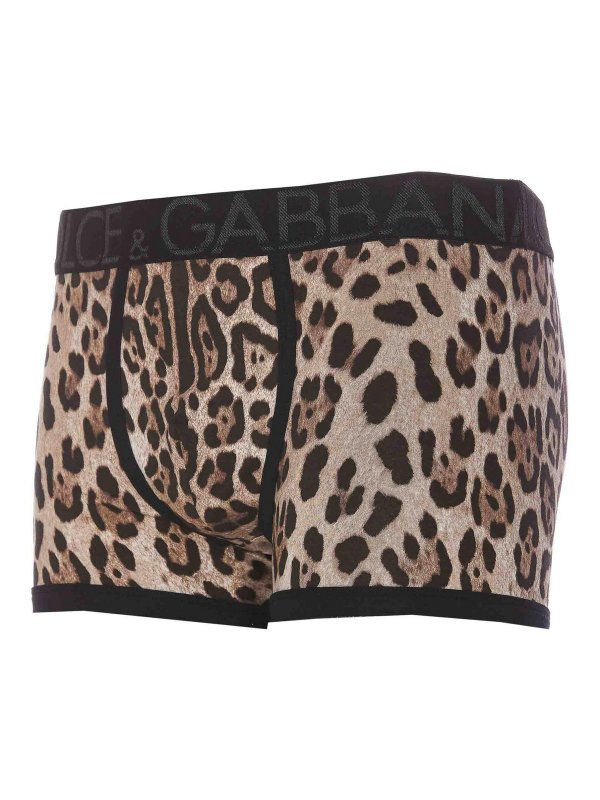 The Best Shops DOLCE & GABBANA: 水着 - スイムショーツ/スイムトランクス - ブラウン