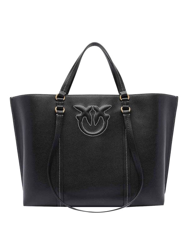 Pinko: トートバッグ - トートバッグ - 黒