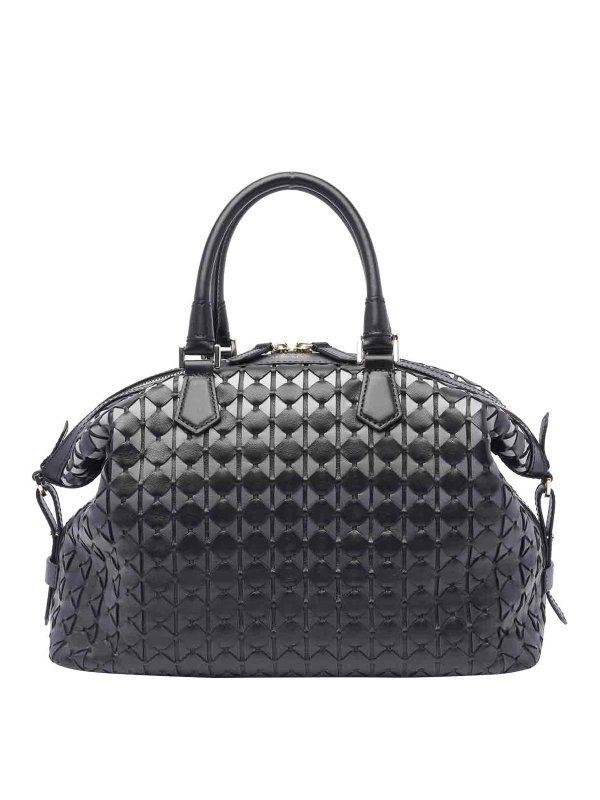 Serapian: クロスボディバッグ - クロスボディバッグ - グレー