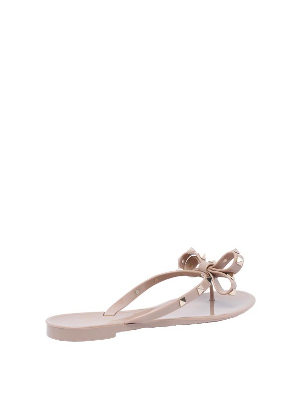 The Best Shops VALENTINO GARAVANI: flip flops - Rockstud Rubber Flip Flops