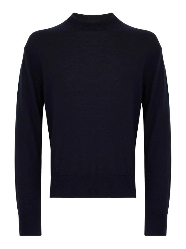 LANEUS: クルーネック - クルーネック - ブルー