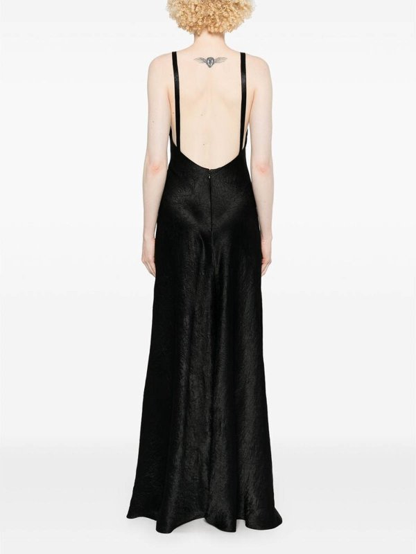 Maxikleid - Schwarz shop online: ALEXANDER MCQUEEN