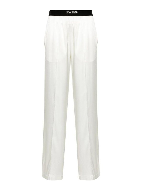 TOM FORD: Jeans Rectos - Vaqueros Rectos - Blanco