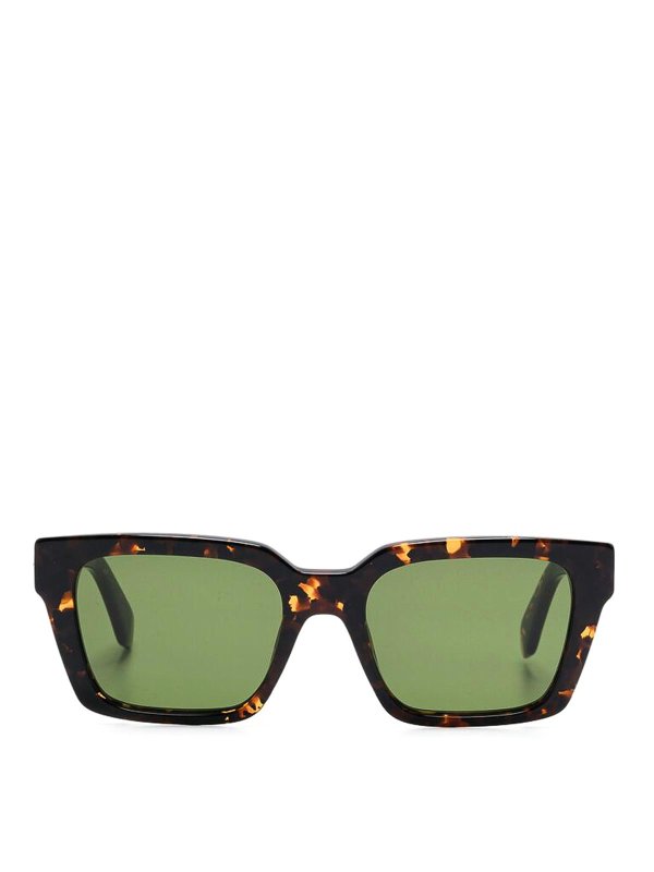 OFF-WHITE: サングラス - サングラス - ブラウン