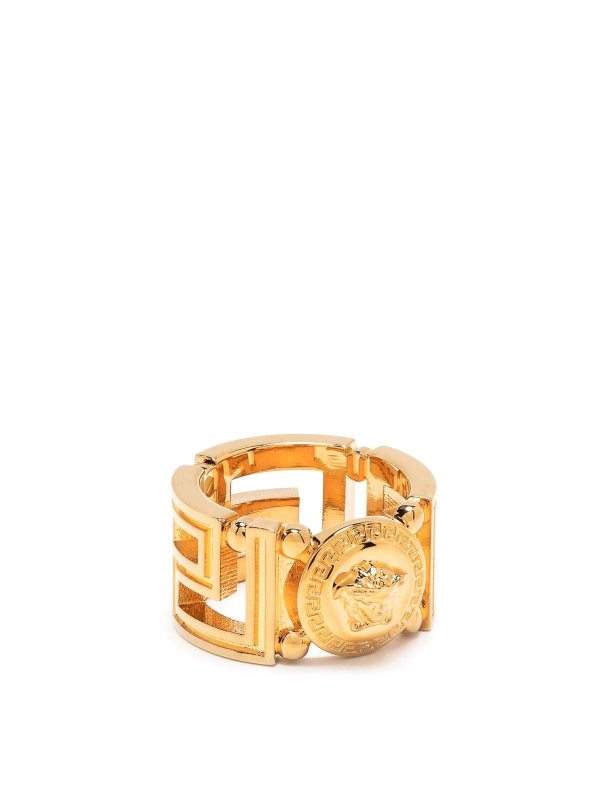 VERSACE: Anillos - Anillo - Dorado