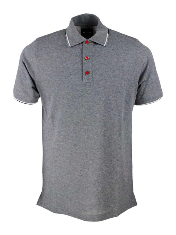 KITON: T-shirts - T-Shirt - Gris