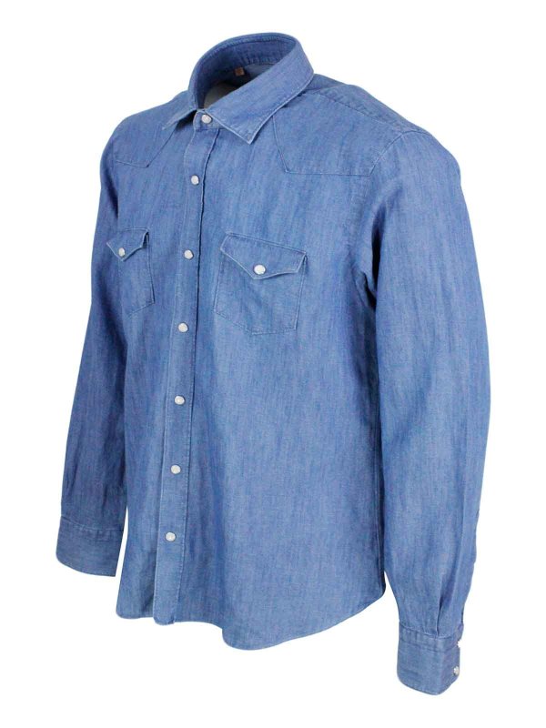 BARBA: Hemden online - Hemd - Denim