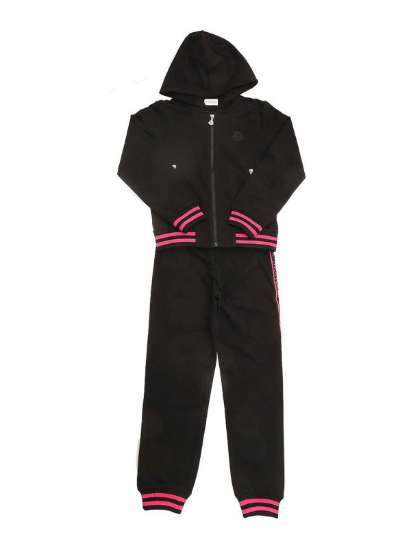 MONCLER: Pantalones casual - Pantalón Casual - Negro