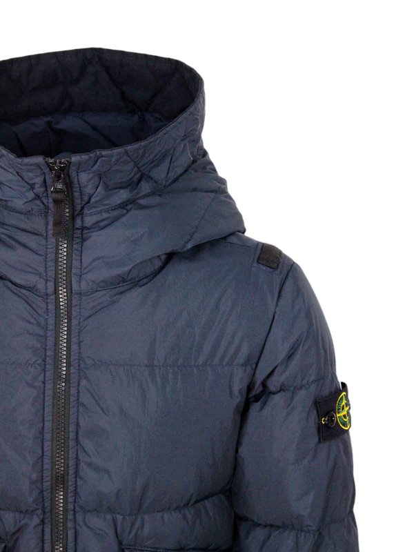 Manteau Court - Bleu shop online: STONE ISLAND