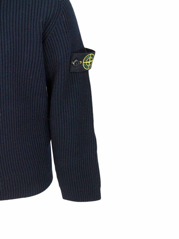 STONE ISLAND: クルーネック online - クルーネック - ブルー