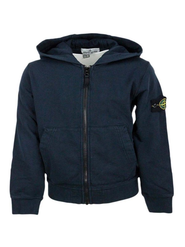 STONE ISLAND: Sweatshirts und Pullover - Sweatshirt - Blau