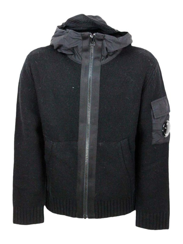 C.P. COMPANY: カーディガン - カーディガン - 黒