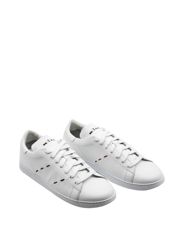 KITON: Chaussures de sport online - Baskets - Blanc