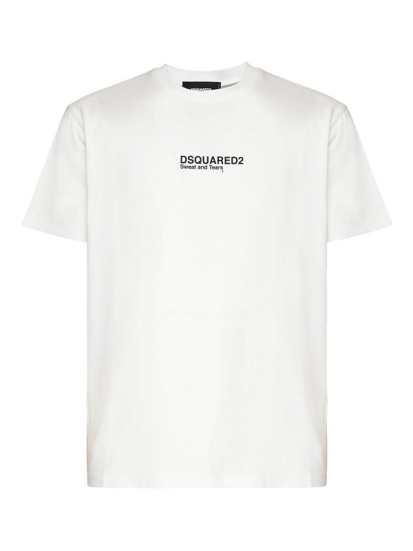 DSQUARED2: T-shirts - T-Shirt - Blanc