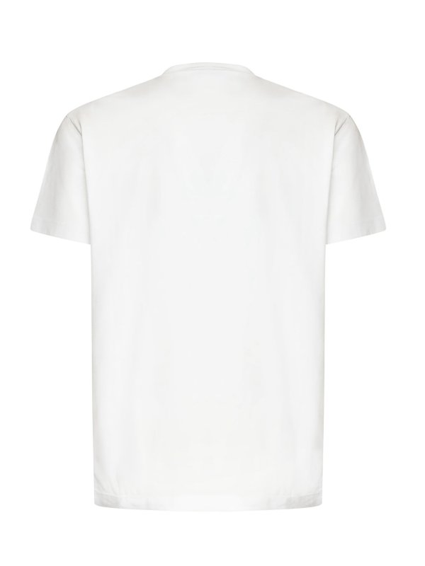 DSQUARED2: T-shirts online - T-Shirt - Blanc
