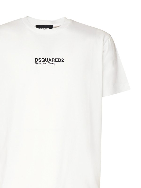 The Best Shops DSQUARED2: T-shirts - T-Shirt - Blanc