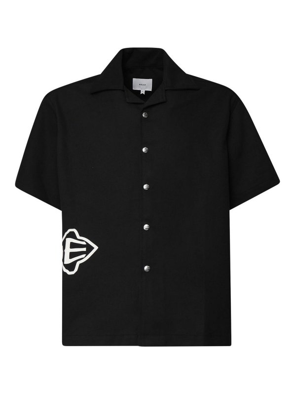 RHUDE: Hemden - Hemd - Schwarz